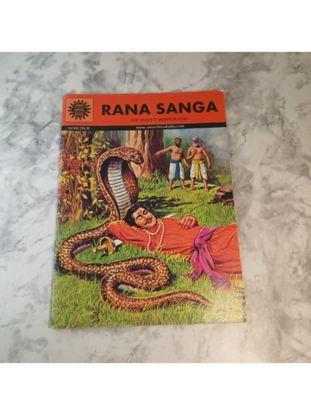 Amar Chitra Katha Comic Lot Rana Sanga & Nandivishala Indian Mythology Books - Picture 3 of 4